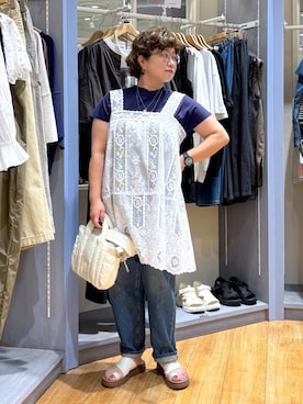 「アイテム（アクセサリー）」を使った、tosa0101さん（レディース・152cm・50代）の夏コーディネート