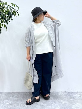 「アイテム（ワンピース/ドレス）」を使った、tosa0101さん（レディース・152cm・40代）の夏コーディネート