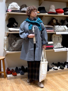 「アイテム（その他アウター）」を使った、tosa0101さん（レディース・152cm・40代）の秋コーディネート