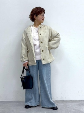 「アイテム（アクセサリー）」を使った、tosa0101さん（レディース・152cm・50代）の冬コーディネート