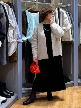 「アイテム（シューズ）」を使った、tosa0101さん（レディース・152cm・50代）の冬コーディネート