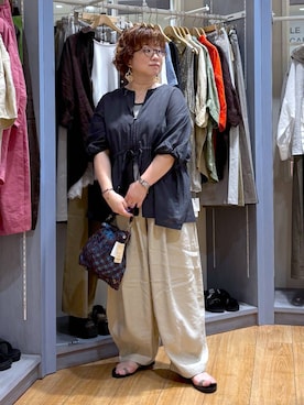 「studio CLIP（スタディオクリップ）のアイテム」を使った、tosa0101さん（レディース・152cm）の夏コーディネート