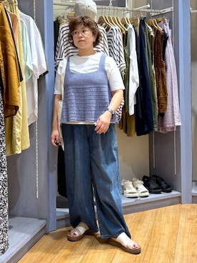 「ナチュラル」｜tosa0101さん（レディース・152cm・50代）の秋コーディネート