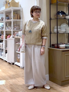 「アイテム（リング）」を使った、tosa0101さん（レディース・152cm・40代）の夏コーディネート