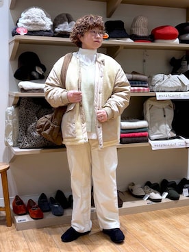 「アイテム（トップス）」を使った、tosa0101さん（レディース・152cm・50代）の秋コーディネート