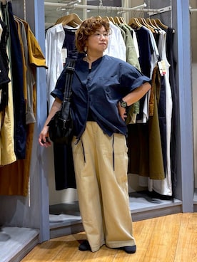 「アイテム（バッグ）」を使った、tosa0101さん（レディース・152cm・50代）の夏コーディネート