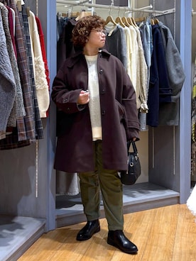 「アイテム（その他アウター）」を使った、tosa0101さん（レディース・152cm・50代）の秋コーディネート