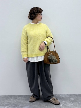 「studio CLIP（スタディオクリップ）のアイテム」を使った、tosa0101さん（レディース・152cm）の冬コーディネート