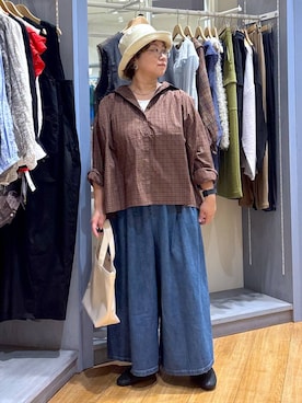 「アイテム（パンツ）」を使った、tosa0101さん（レディース・152cm・40代）の秋コーディネート