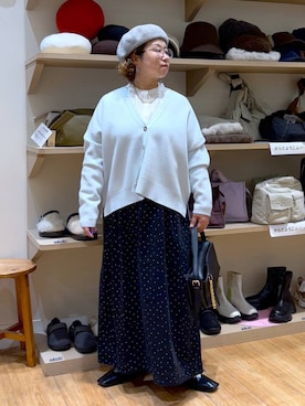 「アイテム（アクセサリー）」を使った、tosa0101さん（レディース・152cm・40代）の秋コーディネート