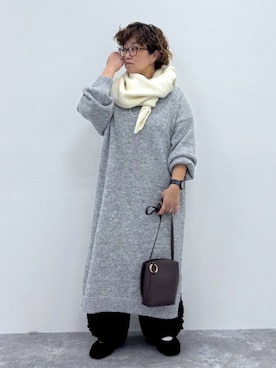 「リラックス」｜tosa0101さん（レディース・152cm）の冬コーディネート