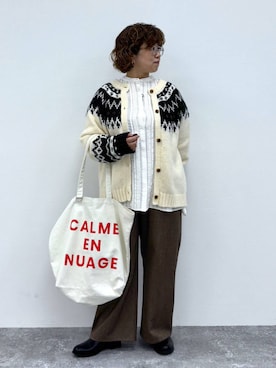 「アイテム（シャツ/ブラウス）」を使った、tosa0101さん（レディース・152cm・50代）の秋コーディネート