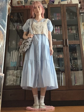 kumanomi6さん（骨格ウェーブ・レディース・166cm）の夏コーディネート