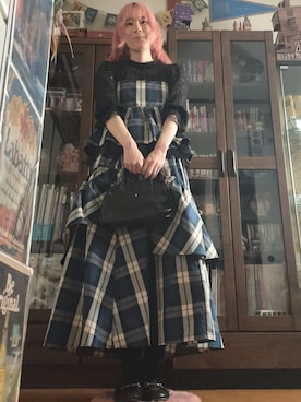 「Green　Parks（グリーンパークス）のアイテム」を使った、kumanomi6さん（レディース・166cm）の夏コーディネート