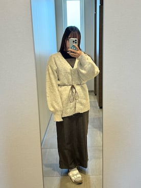 「FILLOU（FILLOU）のアイテム」を使った、yurieyuri0903さん（レディース・148cm）の冬コーディネート