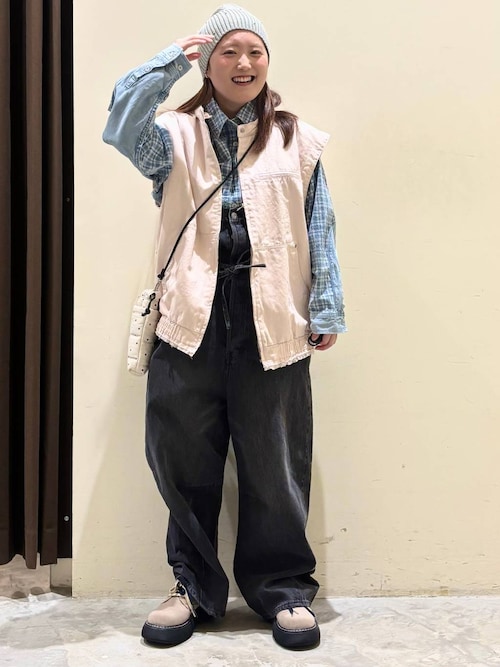 ニコアンドNKJ2025SSPAINTEROVERALLS オーバーオール新品 niko and（ニコアンド）の「【NKJ 2025SS】PAINTER OVERALLS