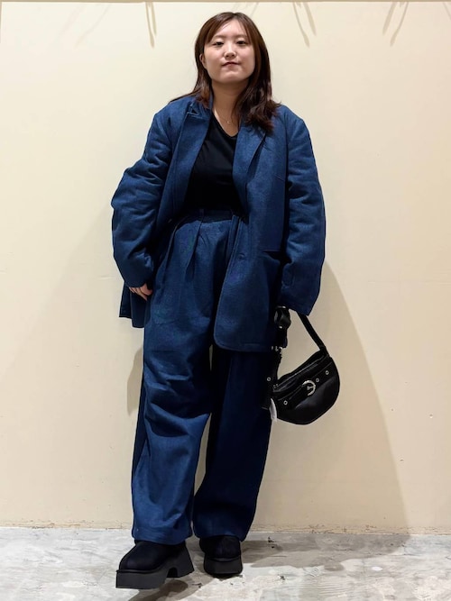 MODE NORM CORE] CAツイルバッティンジャケットコート（テーラード