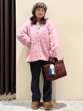 「アイテム（トートバッグ）」を使った、inyosanさん（レディース・153cm・30代）の秋コーディネート