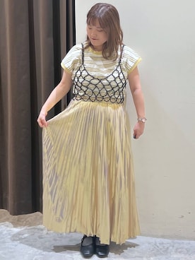 「アイテム（その他トップス）」を使った、inyosanさん（レディース・153cm・20代）の春コーディネート