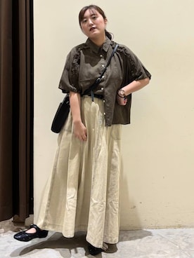 「アイテム（スカート）」を使った、inyosanさん（レディース・153cm・30代）の夏コーディネート