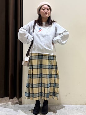 「チェック」｜inyosanさん（レディース・153cm・30代）の秋コーディネート