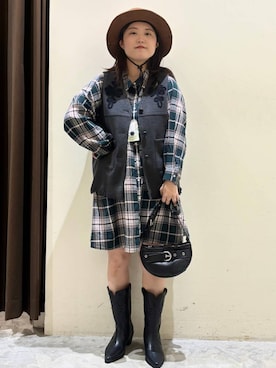 inyosanさん（レディース・153cm）の秋コーディネート