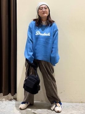 「アイテム（ニットキャップ/ビーニー）」を使った、inyosanさん（レディース・153cm・30代）の秋コーディネート