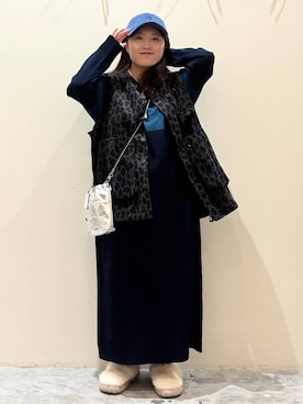 「アイテム（スリッポン）」を使った、inyosanさん（レディース・153cm・30代）の秋コーディネート