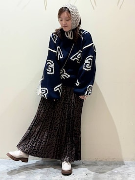 「アイテム（スカート）」を使った、inyosanさん（レディース・153cm・30代）の秋コーディネート