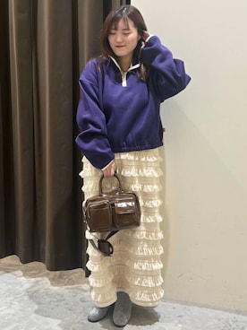 「アイテム（スウェット）」を使った、inyosanさん（レディース・153cm・20代）の秋コーディネート