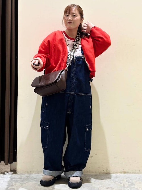 セール】[niko and JEANS] WIDE DENIM OVERALLS（サロペット