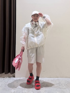 「アウトドア」｜inyosanさん（レディース・153cm）の春コーディネート