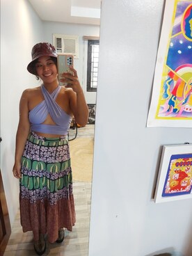 「THRIFTY LOOK（スリフティールック）のアイテム」を使った、jermaineloisさん（レディース・160cm）の冬コーディネート