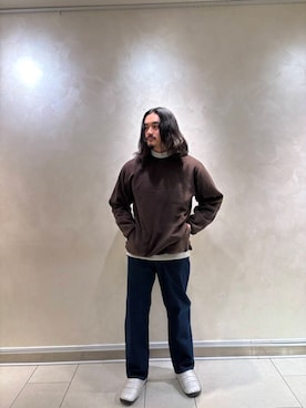 yumakomatsuさん（メンズ・180cm）の冬コーディネート