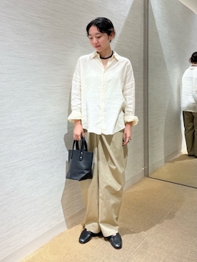 「TEMBEA（テンベア）のアイテム」を使った、TOMORROWLAND_onoさん（レディース・157cm）の秋コーディネート