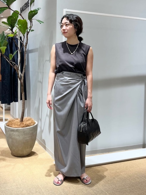 tシャツ ファインコットン ノースリーブプルオーバー レディース Spick＆Span tシャツ 「追加」ファインコットンノースリーブプル