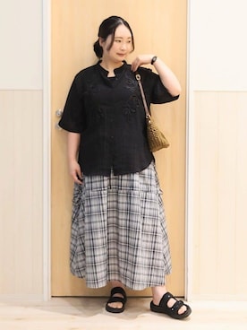 みみさん（レディース・158cm）の夏コーディネート