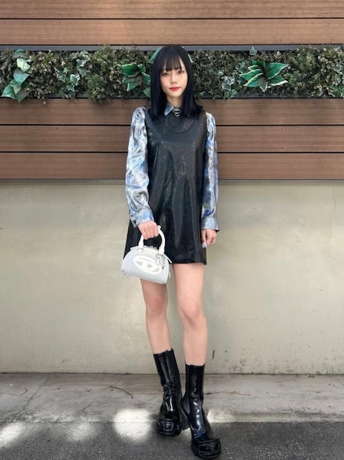 DIESEL（ディーゼル）レザーブーツ サイズ：43（28cm） DIESEL（ディーゼル） レザーマウンテンブーツ メンズ D-VIBE HIKEB