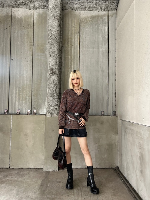 レディース チェルシーブーツ レザー（ブーツ）｜DIESEL