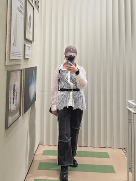 凪玲さん（レディース・158cm）の夏コーディネート