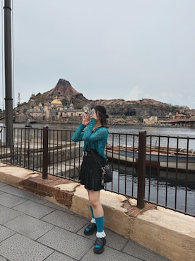 凪玲さん(レディース・158cm)の夏コーディネート