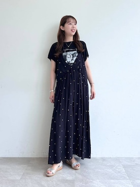 momo🍑さん（レディース・157cm）の夏コーディネート