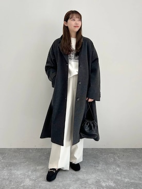 momo🍑さん（レディース・157cm）の秋コーディネート