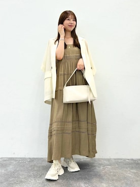 momo🍑さん（レディース・157cm）の夏コーディネート