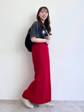 momo🍑さん（レディース・157cm）の春コーディネート