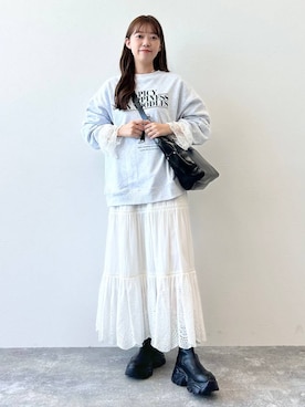 momo🍑さん(レディース・157cm)の秋コーディネート