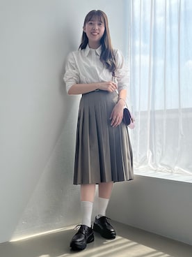 momo🍑さん（レディース・157cm）の秋コーディネート