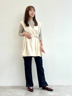 momo🍑さん（レディース・157cm）の秋コーディネート