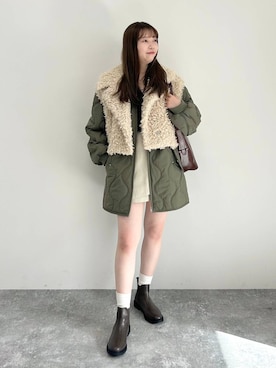 momo🍑さん(レディース・157cm)の冬コーディネート