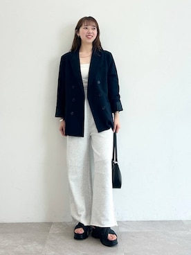 「厚底」｜momo🍑さん（レディース・157cm）の春コーディネート